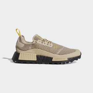 Nmd r1 (raw gold shop  cardboard  ftwr white)